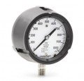 Ashcroft 1259 Pressure Gauge, 0 to 600 psi, 4.5&amp;quot; dial, &amp;frac12; NPT male lower, PBT polybutylene terephthalate-