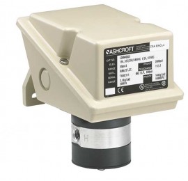 Ashcroft LDDN4GGB25 100IWD LP-Series Differential Pressure Switch with NEMA 4X Enclosure, 2 Set Points, 100 inH2O-