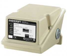 Ashcroft LPAN4HB25 100# LP-Series Pressure Switch with NEMA 4X Enclosure, Adjustable Deadband, 100 psi-