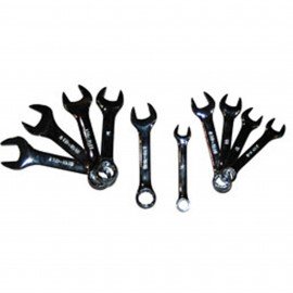 ATD Tools 1180 Stubby Wrench Set, metric, 10-piece-