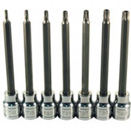 ATD Tools 13776 Bit Socket Set, extra long, tamper-resistant star-