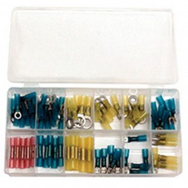 ATD Tools 383 Assortiment de cosses thermor&amp;eacute;tractables, lot de 75-