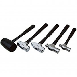 ATD Tools 4045 Ensemble de marteaux, manches en fibre de verre, lot de 5-