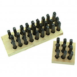 ATD Tools 9600 Stamp Set, 3/16" letter, 27-piece-