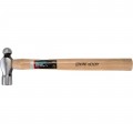 Aurora Tools TJZ040 Ball Peen Hammer with wood handle, 16 oz-