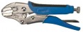 Aurora Tools TJZ091 Curved Jaw Locking Pliers with Wire Cutter, 5&quot;-