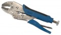 Aurora Tools TJZ092 Curved Jaw Locking Pliers with Wire Cutter, 7&quot;-