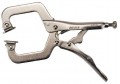 Aurora Tools TJZ096 C-Clamp Locking Pliers with Swivel Pads, 6&quot;-
