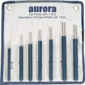 Aurora Tools TLZ421 Pin Punch Set, 7-piece-