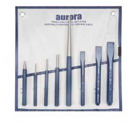 Aurora Tools TLZ433 Ensemble de chasse-pointes et burins de 8 pi&amp;egrave;ces-