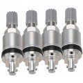 Autel MXSENSORMVK Tiges de valve, m&amp;eacute;tal, &amp;agrave; pression, lot de 4-