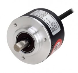 Autonics E50S8-3600-3-N-24 Shaft Type Incremental Encoder, 3600 resolution, &amp;#248;50 mm-