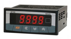 Autonics MT4W Series Digital Panel Meter, DC voltage, indicator output-