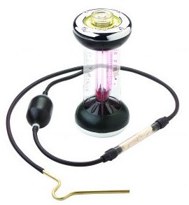 Bacharach 0010-5021 Fyrite CO2 and O2 Testing Kit with Sampling Assembly and Carry Case, 0 to 20% (CO2), 0 to 21% (O2)-