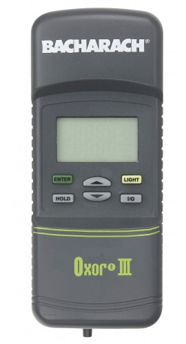 Bacharach Oxor III 0019-8112 Oxygen Analyzer-