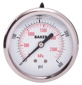 Baker AHNC Series Pressure Gauges-