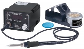 Baker B9000 Station de soudage &amp;agrave; 3 canaux avec fer &amp;agrave; souder et appui de s&amp;eacute;curit&amp;eacute;, 120V-