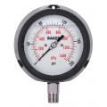 Baker LF45-200P-1/2 Manom&amp;egrave;tre, rempli de glyc&amp;eacute;rine, connexion inf&amp;eacute;rieure &amp;frac12;&amp;lsquo;&amp;rsquo; NPT, 0 &amp;agrave; 200 psi/0 &amp;agrave; 1 400 kPa-