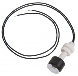 Baker LS400 Interrupteur de niveau &amp;agrave; flotteur vertical, flotteur en Buna-N &amp; &amp;eacute;poxy, tige en polypropyl&amp;egrave;ne-