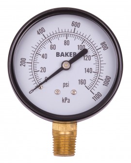 Baker LVBNA-160P Manom&amp;egrave;tre, 0 &amp;agrave; 160 psi-