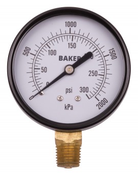 Baker LVBNA-300P Manom&amp;egrave;tre, 0 &amp;agrave; 300 psi-