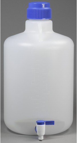 Bel-Art 118460050 Tourie en polypropyl&amp;egrave;ne autoclavable avec robinet, 20 Litres-