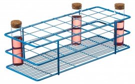 Bel-Art 18782-0001 Poxygrid Test Tube Rack, 24 places, 1.18 to 1.57&quot; tubes-