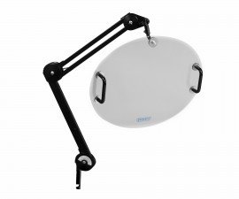 Bel-Art 24966-0001 Plexiglas Splash Shield with articulating arm, 12 x 15&quot;-