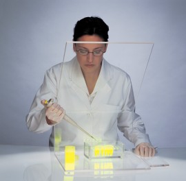 Bel-Art 24976-0003 Beta Acrylic Shield, 20.5 x 16 x 12.375"-