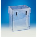 Bel-Art 24984-0000 Acrylic Beta Box with clips, 15 x 12 x 8"-