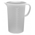 Bel-Art 28992-0000 Tall Form Graduated Pitcher, 2000 ml-