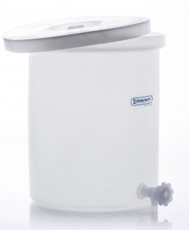 Bel-Art 35235-0000 Polly-Crock Tank with lid and faucet, 15 gal, 20.5"-