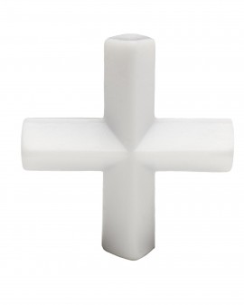Bel-Art 37144-0114 Barreau d'agitation magn&amp;eacute;tique SpinPlus en Alnico, rev&amp;ecirc;tement en T&amp;eacute;flon, 31.8 x 14.3 mm, blanc-