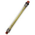 Bel-Art 40403-0145 Riteflow Borosilicate Glass Guarded Flowmeter, 150 mm, size 3-