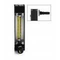 Bel-Art 40406-0020 Riteflow Aluminum Mounted Flowmeter, 65 mm scale, size 4-