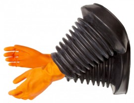 Bel-Art 50025-0308 Bellows-Type Glove Box Gloves, size 8 (small)-