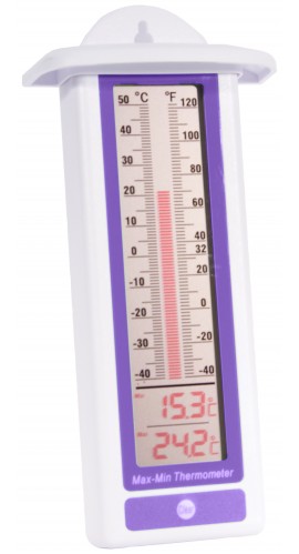Bel-Art 609002800 DURAC Indoor/Outdoor Thermometer, -40 to 122&amp;#176;F/ -40 to 50&amp;#176;C-
