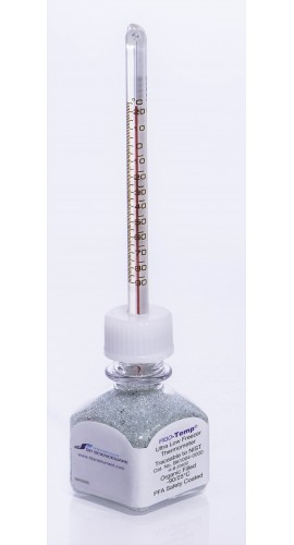 Bel-Art 610040000 Thermom&amp;egrave;tre de v&amp;eacute;rification pour cong&amp;eacute;lateur FRIO-Temp, PFA, 144.78 mm, -90 &amp;agrave; 25&amp;deg;C-