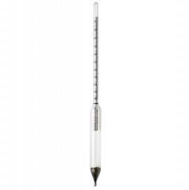 Bel-Art 618090000 DURAC Salt Brine Plain Form Hydrometer, 0 to 100%-