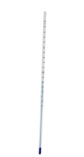 Bel-Art B60780-0400 Thermom&amp;egrave;tre &amp;agrave; liquide en verre, 25 &amp;agrave; 55&amp;deg;C-