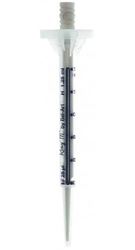 Bel-Art F37300-0011 Roxy M Universal Repeating Pipettor Tips, Sterile, 1.25ml, (Pack of 100)-