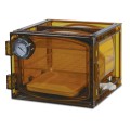 Bel-Art F42400-4121 Vacuum Desiccator, Amber Polycarbonate, 23L-