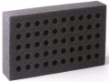 Bio Plas 0011 Foam Test Tube Racks for 15x85mm, 16x100mm, 16x125mm &amp; 16x150mm tubes, (Pack of 6)-