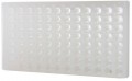 Bio Plas 0090 Microcentrifuge Tube Rack, 96 Wells, Natural, (Pack of 5)-