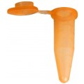 Bio Plas 4036 G-Tube, Flat Top Microcentrifuge Tube, 1.5mL, Orange, (Pack of 500)-