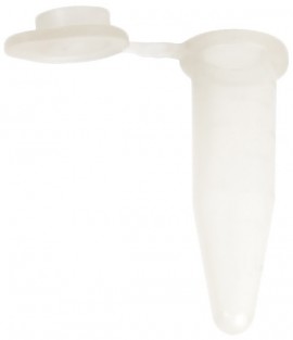 Bio Plas 4040 G-Tube, Flat Top Microcentrifuge Tube, 0.6mL, Natural, (Pack of 500)-
