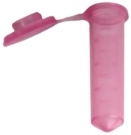 Bio Plas 4057S G-Tube Lavender Sterile Premium Flat-Top Microcentrifuge Tube, 2 mL, 500-pack-