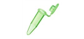 Bio Plas 4154 Microcentrifuge Tube, 1.5 mL, green, 1000-pack-