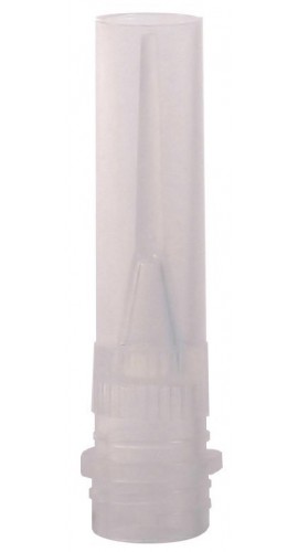Bio Plas 4200SC Conical Skirt Screw Top Microcentrifuge Tube and Cap, Sterile, 0.5mL, Natural, (Pack of 1000)-