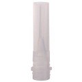 Bio Plas 4200SLS Siliconized Conical Microcentrifuge Tube with Skirt Screw Cap, Sterile, 0.5mL, Natural, (Pack of 1000)-